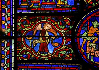 Scene from the Life of St. Martin, Chartres Cathedral by French School
